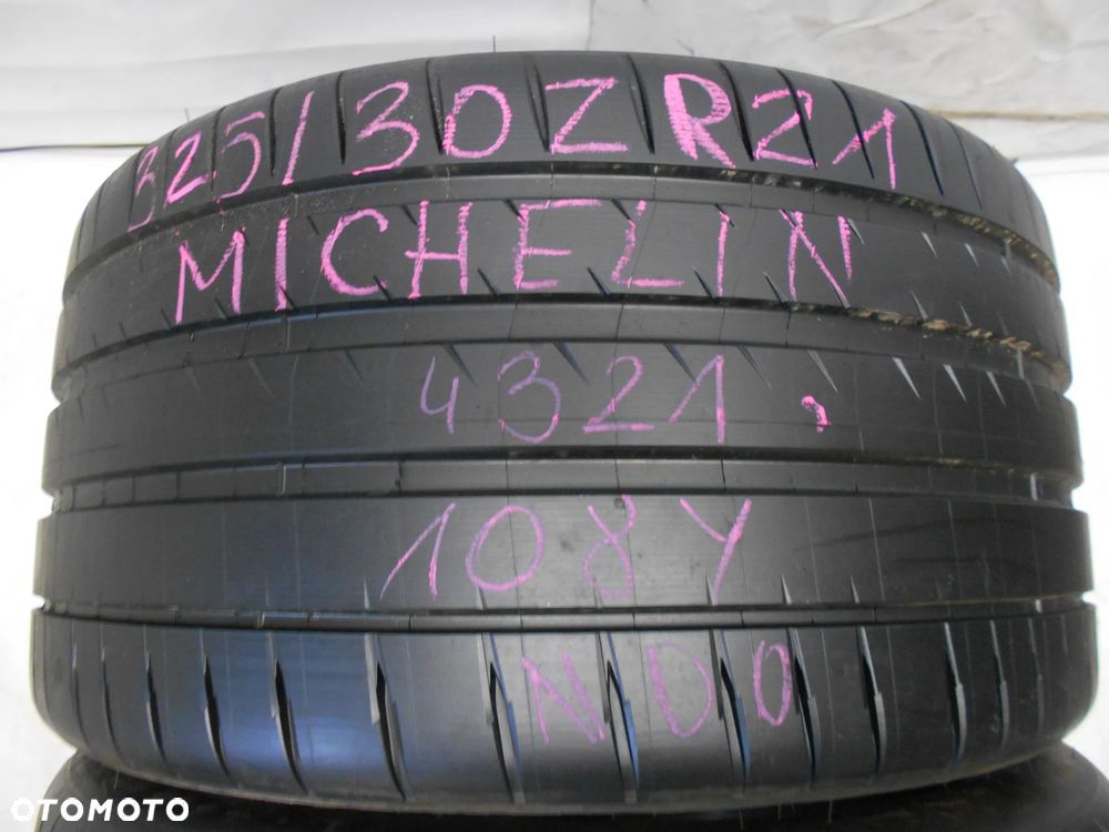 OPONY 325/30R21 MICHELIN PILOT SPORT 4S NDO DOT 4321 7.7MM - 2