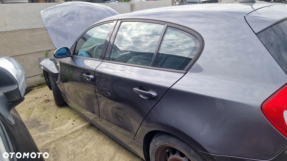 BMW E87 DRZWI LEWY PRZÓD  A22/7 SPARKLING GRAPHITE - 1