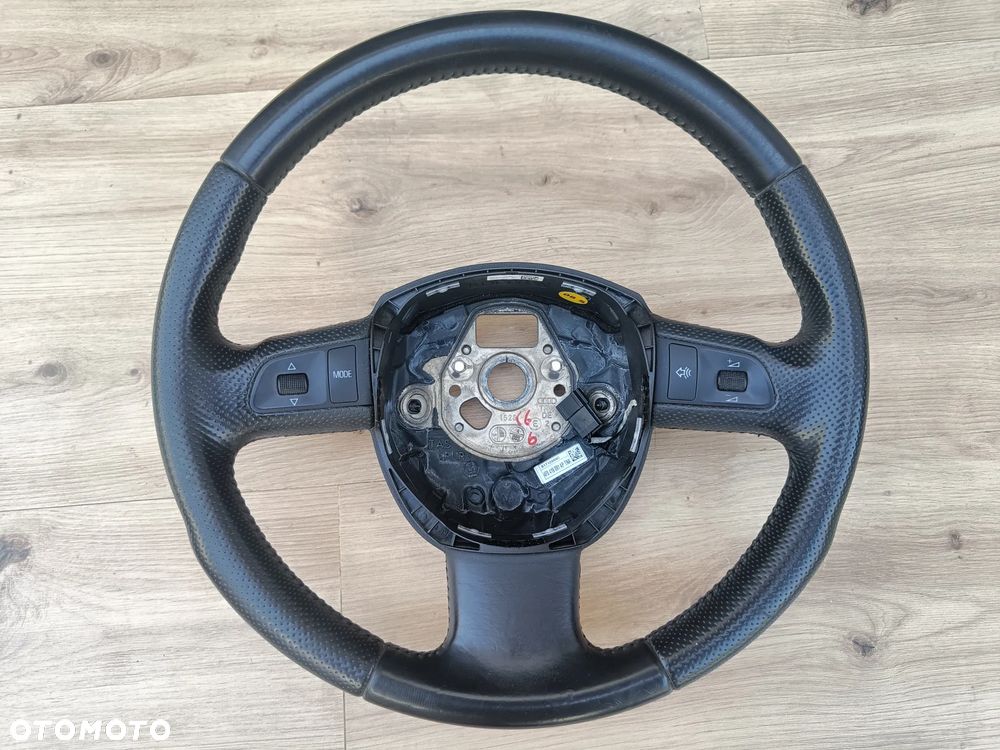 AUDI A6 C6 A8 D3 LIFT Q7 KIEROWNICA TRÓJRAMIENNA CZARNA SOUL PODUSZKA AIRBAG - 14