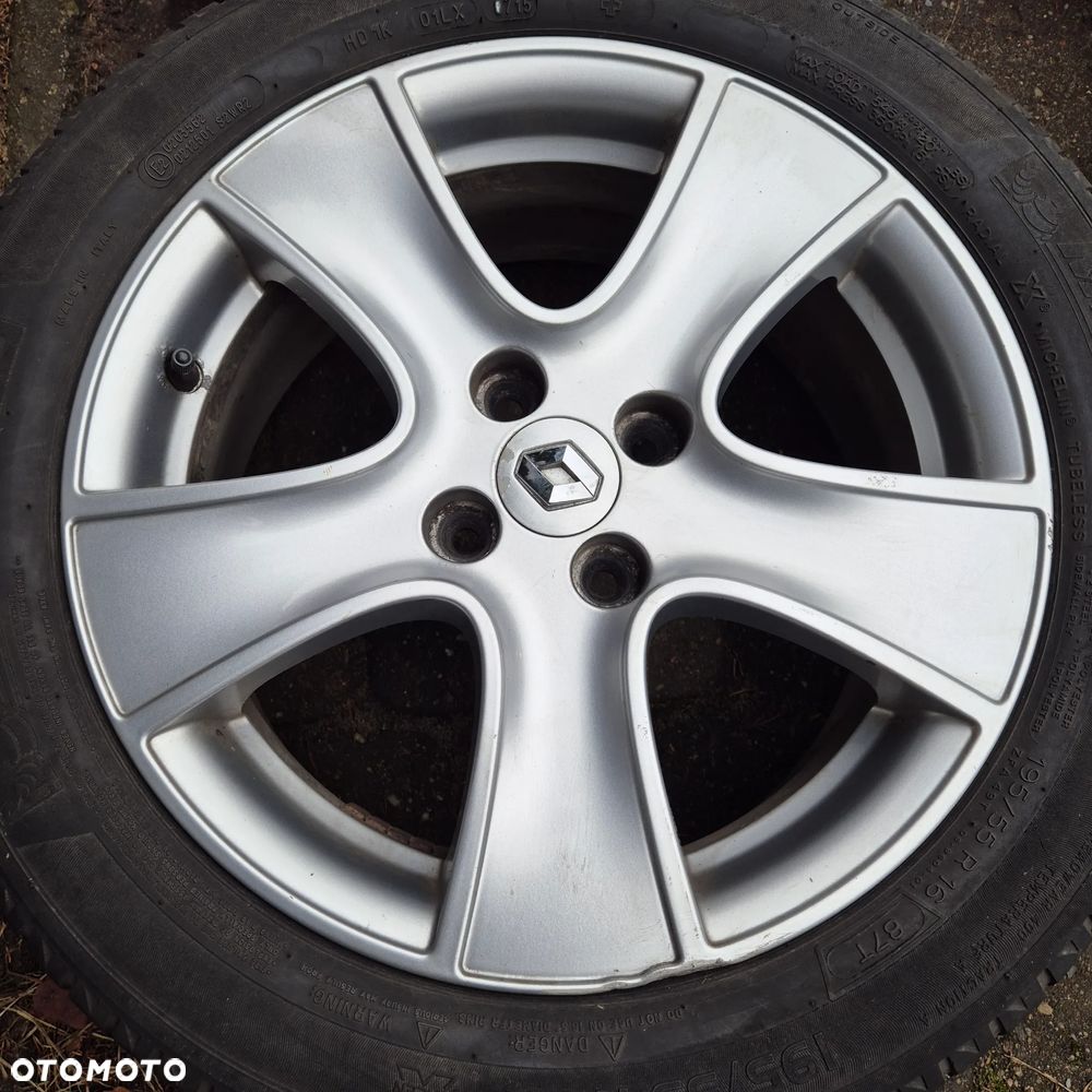 LATO KOŁA 16'' RENAULT CLIO TWINGO MODUS KANGOO DACIA 185/55 R16 - 5