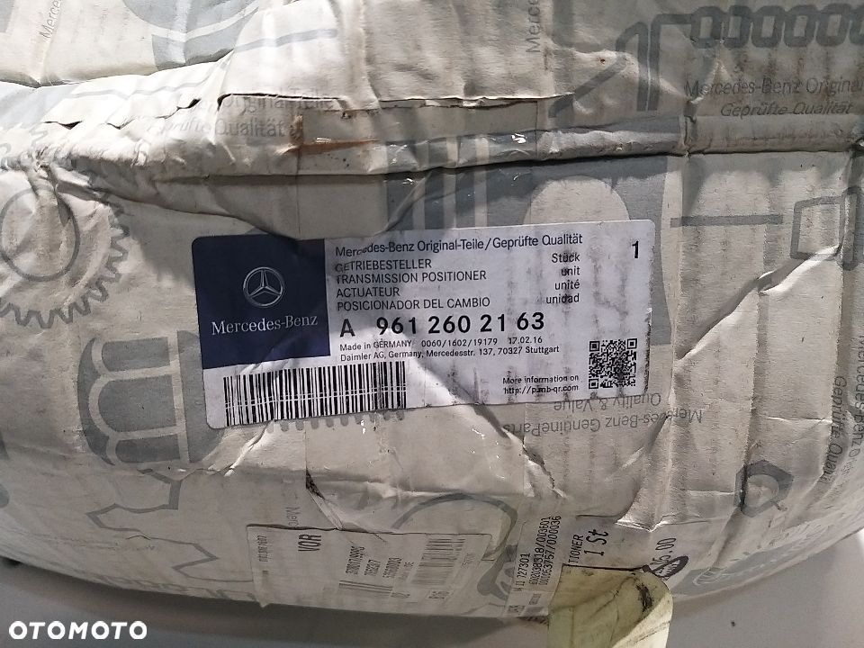 Wybierak biegów Mercedes Actros MP4; A9612602163 - 3