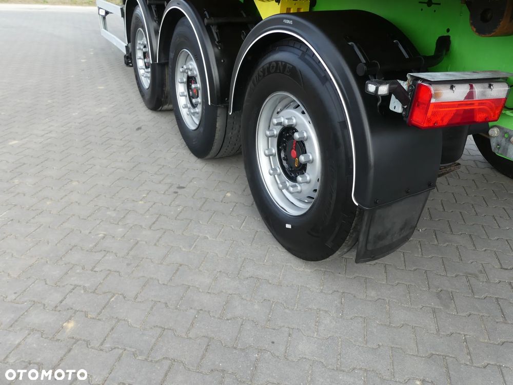 Mega WYWROTKA 50m3 / KLAPO DRZWI / 2 x SZYBER  / OŚ PODNOSZONA / - 18