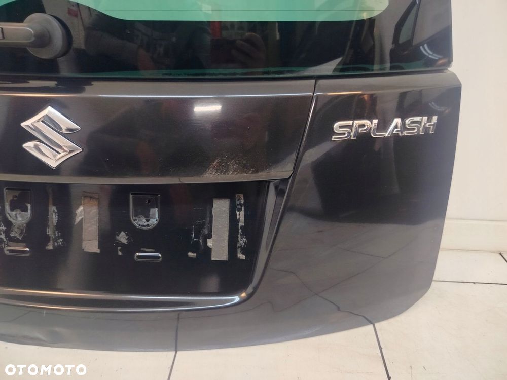 suzuki splash 2008r- klapa bagażnika tył tylna zce - 5