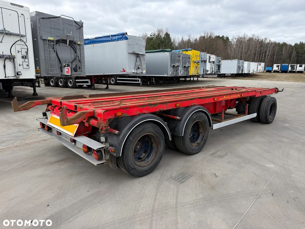 Inny MJS Przyczepa Hakowiec Wywrotka do Przewozu Kontenerów - 3
