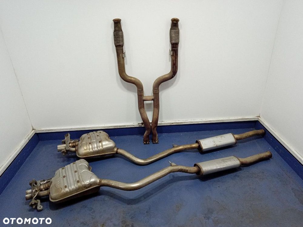 S KLASA W223 4.0 V8 BITURBO TŁUMIKI WYDECH KOŃCOWY ŚRODKOWY A2234914400 - 1