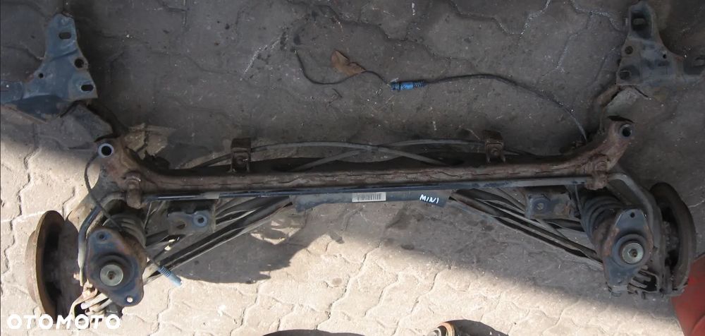 tylna belka sanki zawieszenie tył MINI COOPER R50 amortyzator - 7