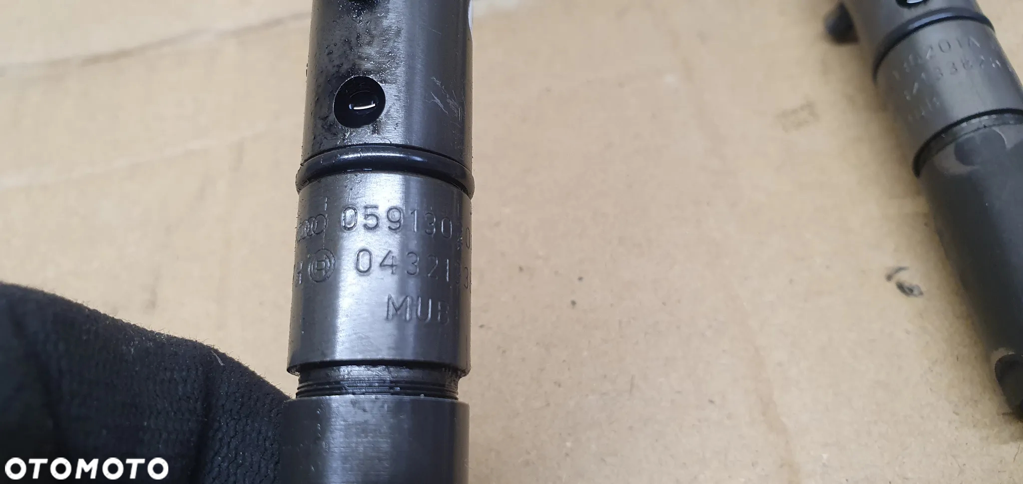 Wtrysk wtryskiwacz wtryskiwacze wtryski paliwa Audi A6 C5 2.5 TDI 059130201A - 7