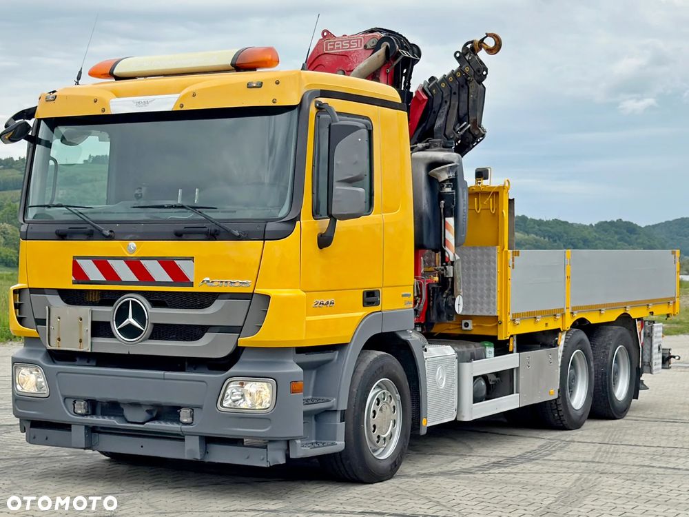 Mercedes-Benz Actros 2646 * FASSI F635AXP.26 + PILOT / 6x4 - 4