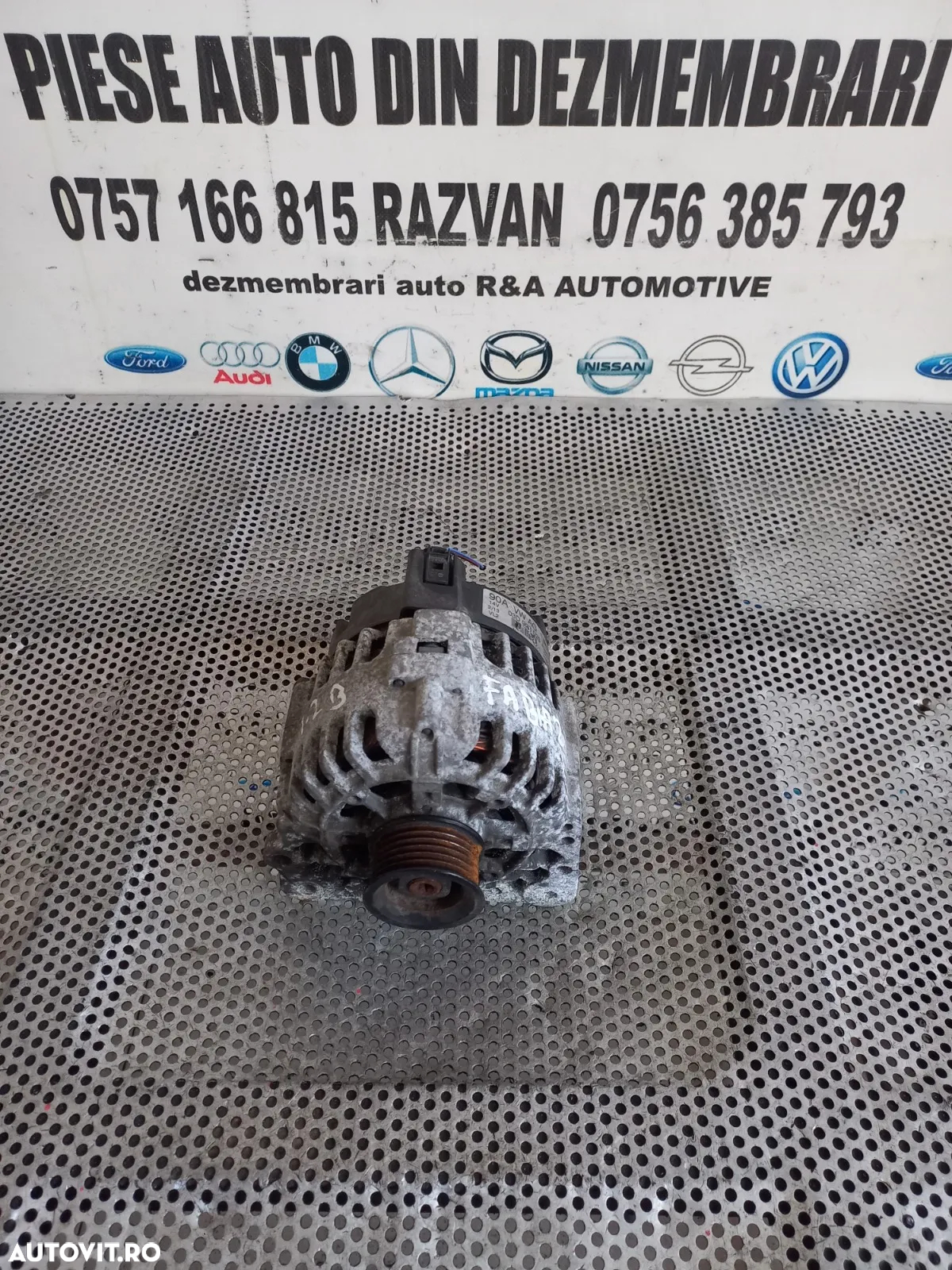 Alternator Skoda Fabia 2 Vw Polo Seat Ibiza 1.2 Benzina An 2007-2008-2009-2010-2011-2012-2013-2014 - 2