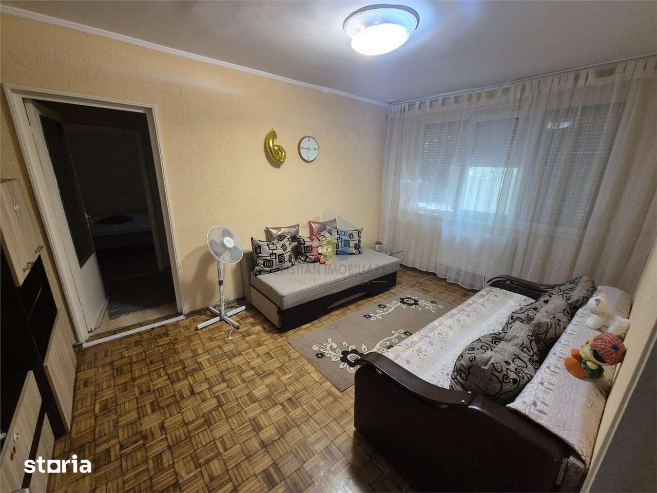 Parter cu Balcon ! 2 camere, confort 1, 54 mp, Hipodrom — fotografia 3