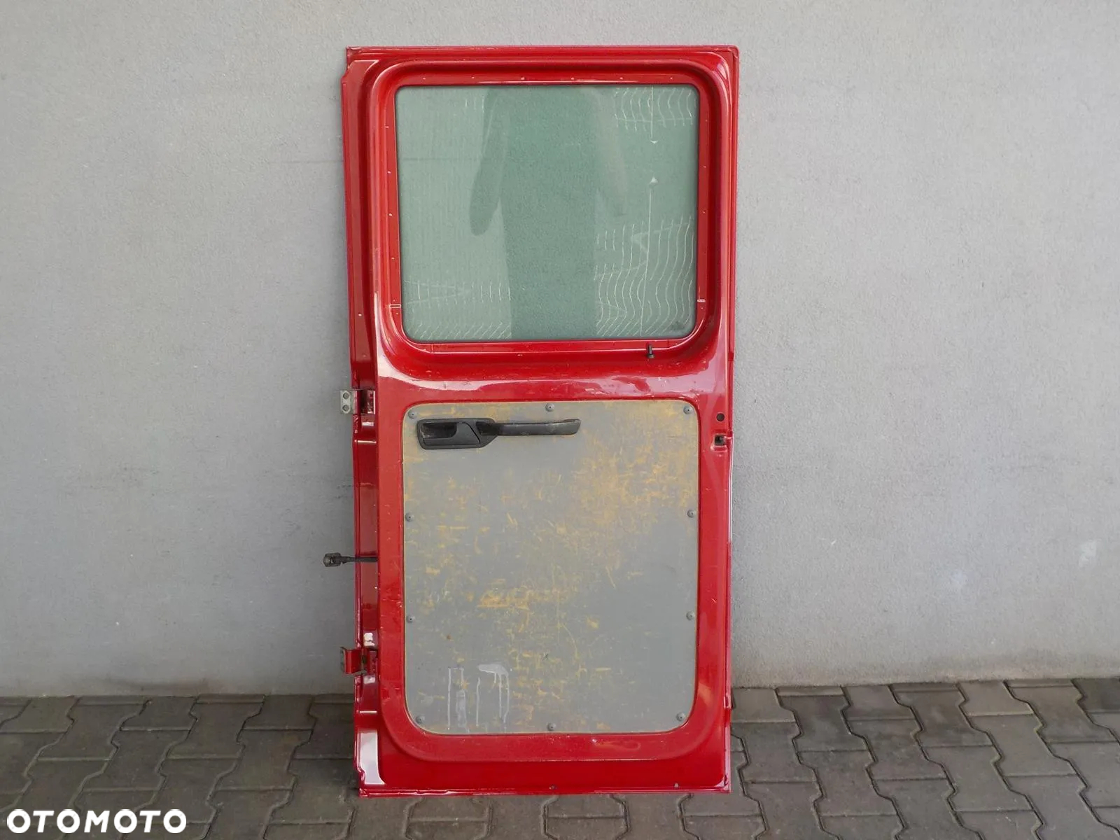 VW T5 T6 DOKA DUBELKABINA DRZWI TYŁ TYLNE PRAWE KOMPLETNE - 6