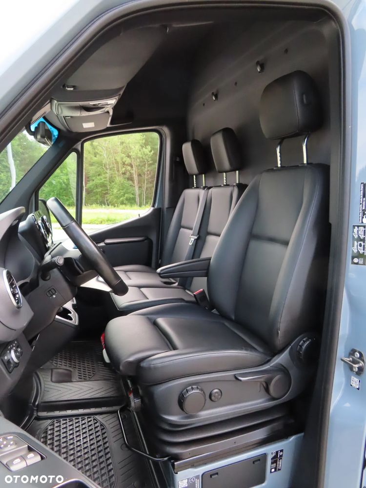 Mercedes-Benz Sprinter 319 CDI 190 KM 9G-Tronic Automat Furgon Blaszak Ekstra Długi LONG MAXI + 4800 mm Wysoki Dach WZMACNIANY Rozstaw Osi 4325 mm FULL Opcja Wyposażenia Stan Auta Nowy Jak Z Salonu OKAZJA DOSTEPNY I GOTOWY - 28