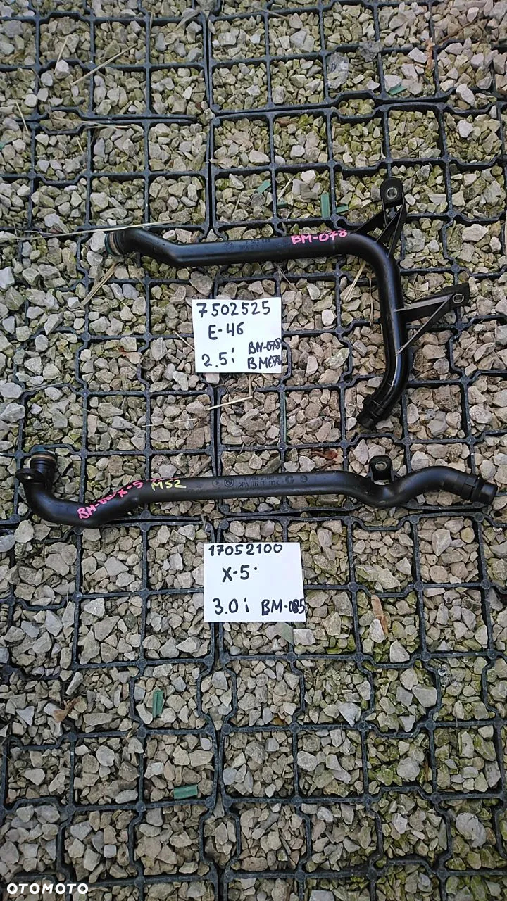 MERCEDES / BMW  TERMOSTAT / KRÓCIEC WODNY / POMPA WODY / MAGISTRALA / RURKA WODNA - 17