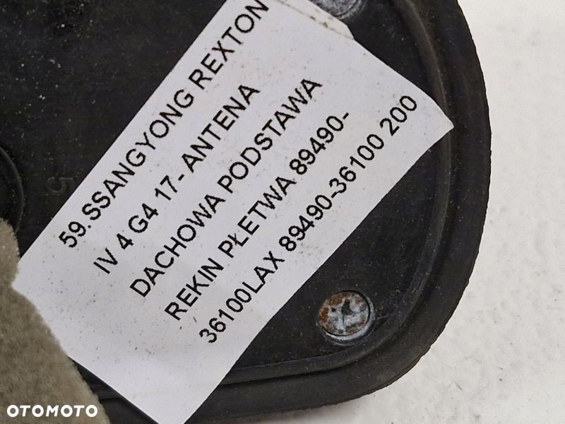 SSANGYONG REXTON IV 4 G4 17- ANTENA DACHOWA PODSTAWA REKIN PŁETWA - 6