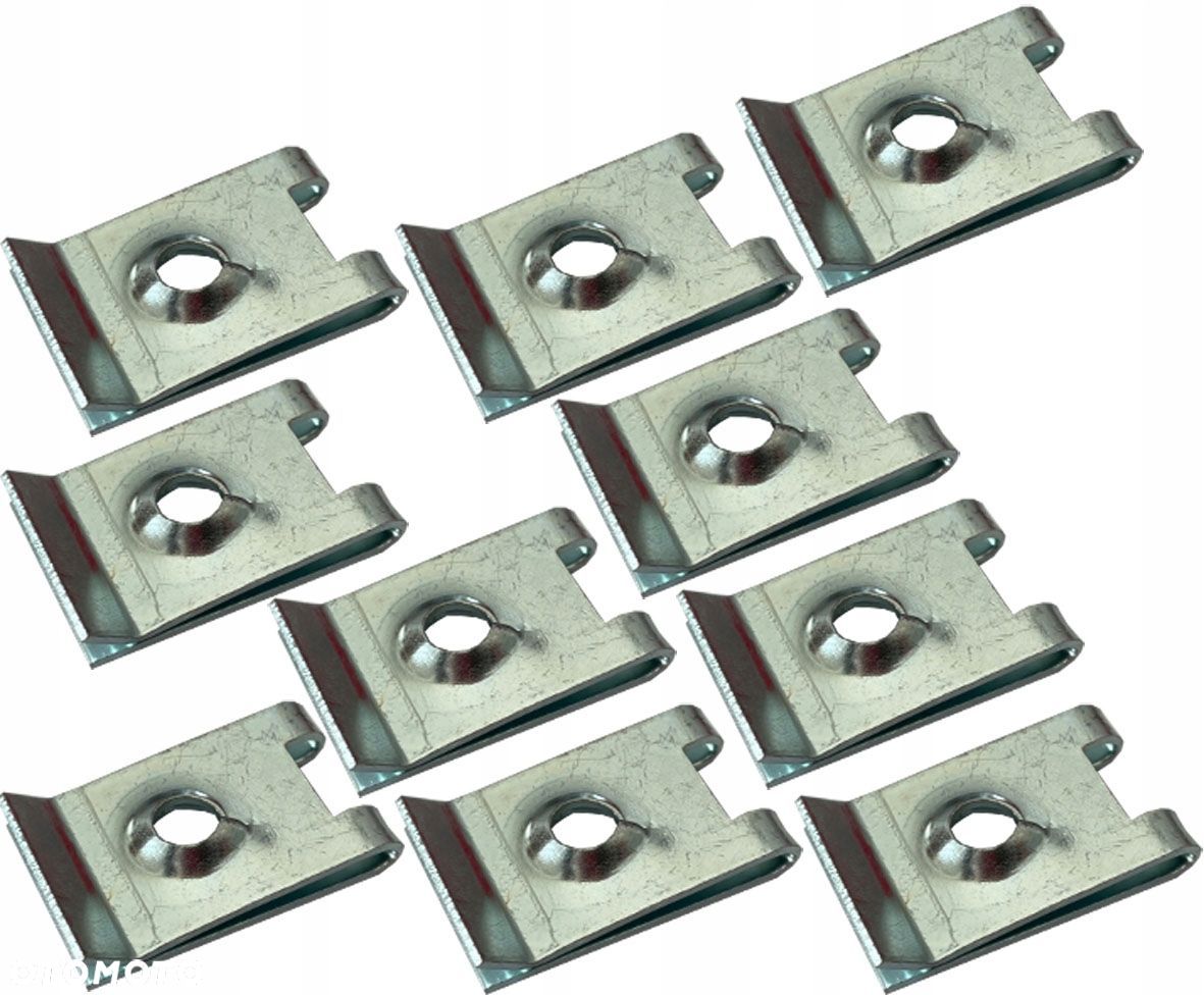 10x SPINKA BLASZKA MONTAŻOWA OPEL 16x24,5 mm - 1