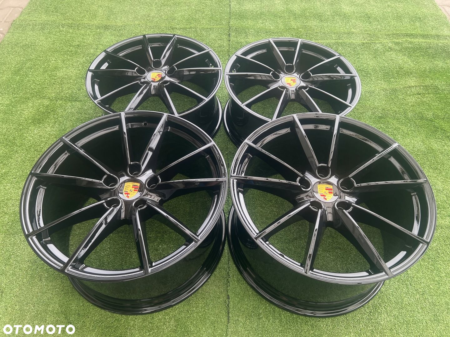 KOMPLET FELG FELGI ALU PORSCHE CARRERA 911 992 20 21 ORYGINALNE - 4