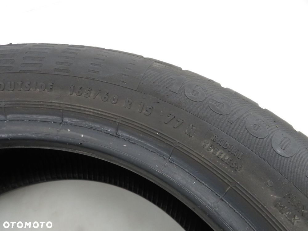 2x 165/60R16 OPONY LETNIE Continental ContiEcoContact5 77H - 2