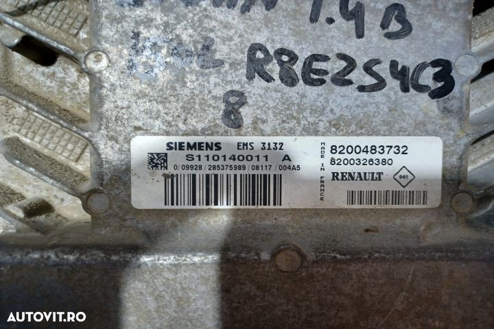Calculator motor ECU S110140011 - 1.4 B S110140011 - 1.4 B Dacia Loga - 3