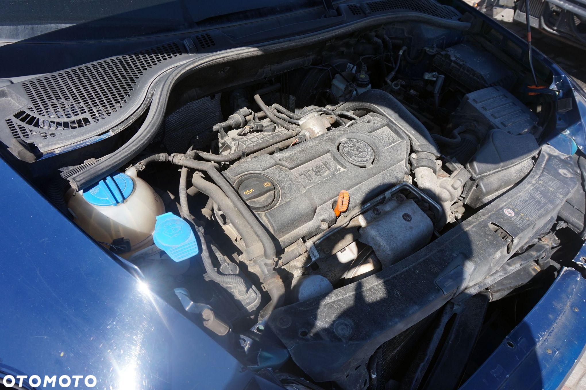 SILNIK OCTAVIA II 1Z3 LIFT 1.4 TSI 122KM CAXA 03C100038P SKODA 2008-2013 - 2