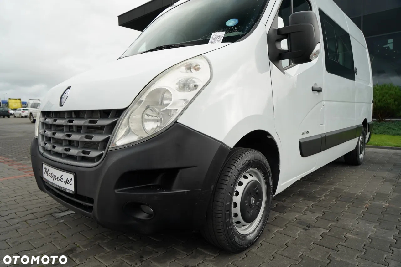 Renault MASTER / MANUAL / ZABUDOWA / DMC 3500KG / 6 MIEJSC / SPROWADZONY / PO KONTRAKCIE SERWISOWYM - 12