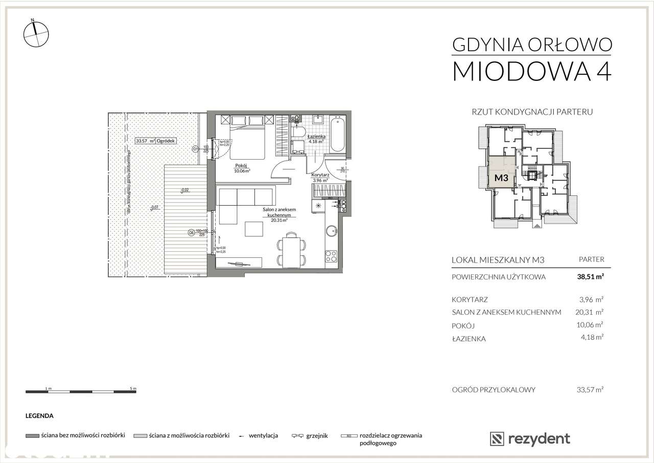 Miodowa 4 | mieszkanie 2-pok. | 3 - Pełny obrazek: 2/17