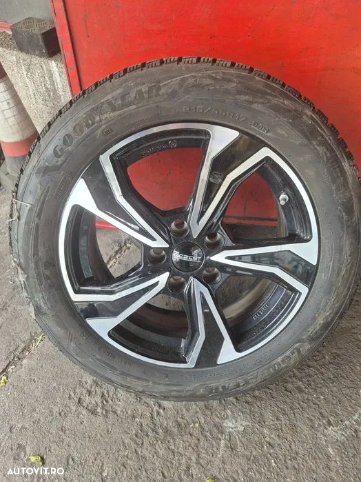 Vand set cauciucuri iarna, pe jante, cu senzori pentru Yaris Cross - 5