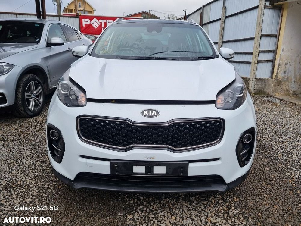 Bara fata Kia Sportage IV 2016 - 2018 CASA WHITE WD (1405) model fara spalatoare far - 4