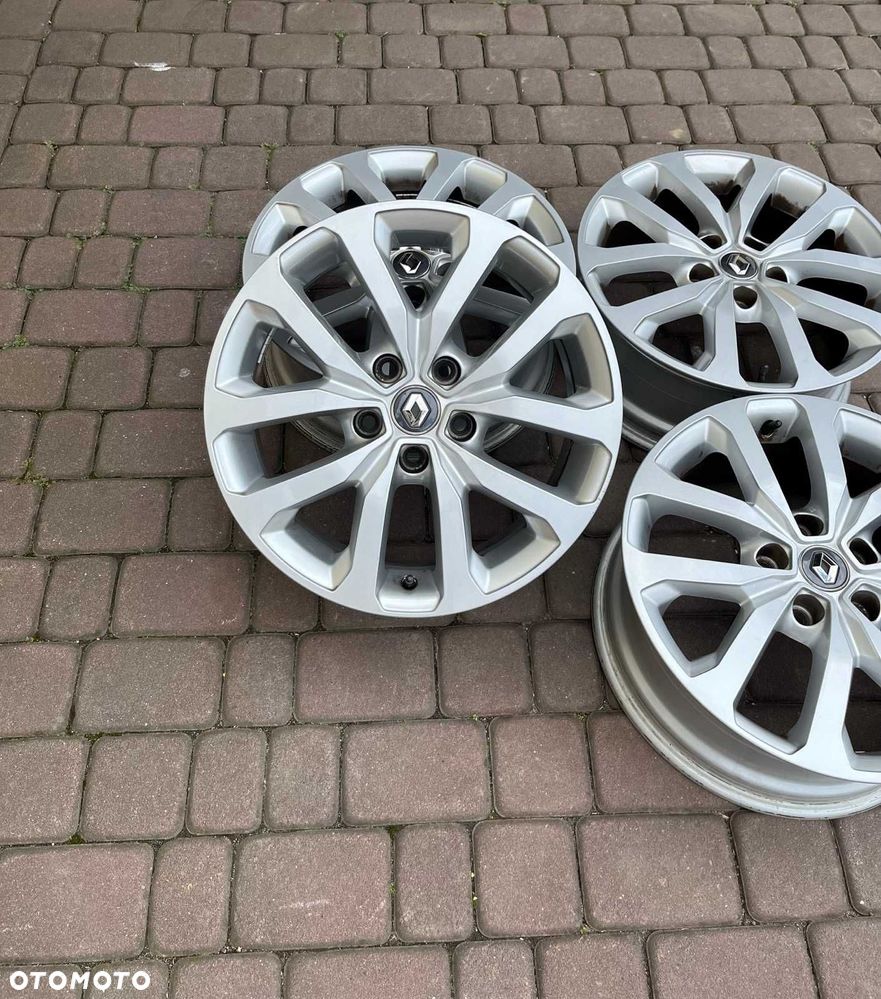Oryginalne alufelgi Renault 5x114,3 17 cali CZUJNIKI Kadjar Espace V - 3