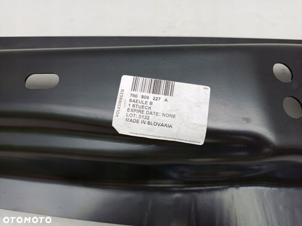 VW TOUAREG 3 III 2018- PRÓG SŁUPEK POSZYCIE LEWE LEWY BOK 760809227A ÷ - 12