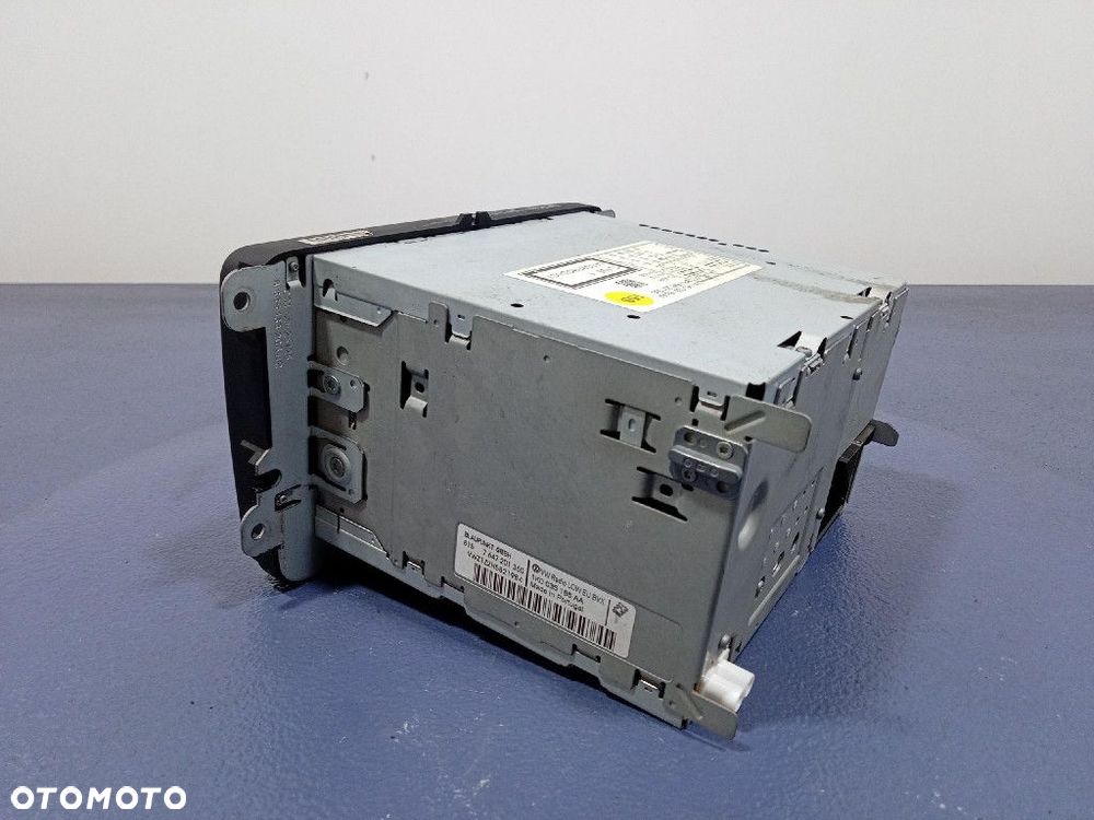 VW TOURAN I 1T LIFT 07- GOLF VI RADIO CD FABRYCZNE OEM 1K0035186AA - 5