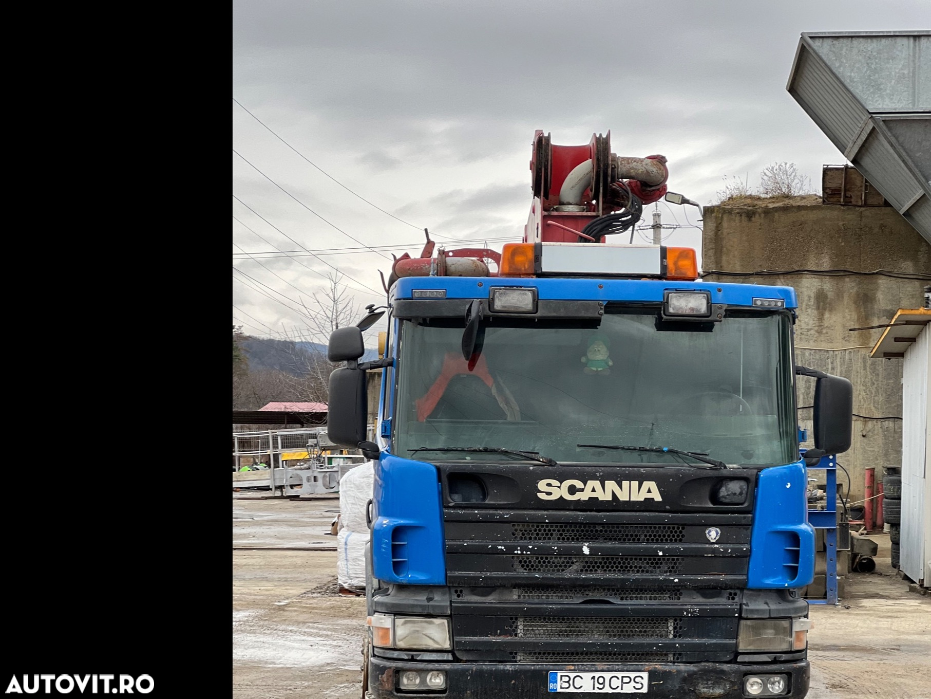 Scania Pompa beton PUTZMEISTER 24m 4 brate - 3