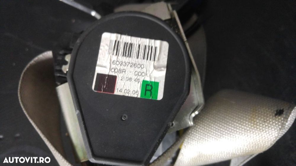 Centura siguranta dreapta mercedes m-class ml w164 2007 603372600 008r-000 - 2