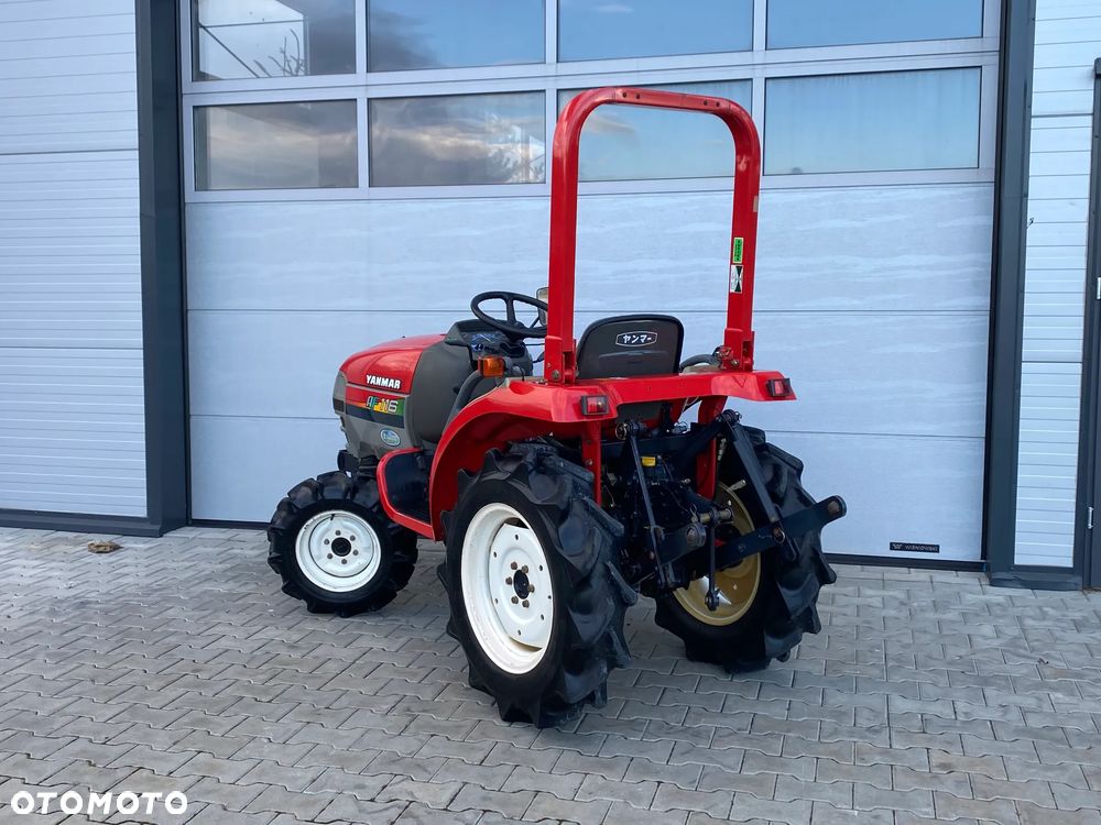 Yanmar AF120 Mini traktor Ciągnik Traktorek 4x4 + Ładowacz czołowy TUR Wspomaganie kierownicy Rewers - 7