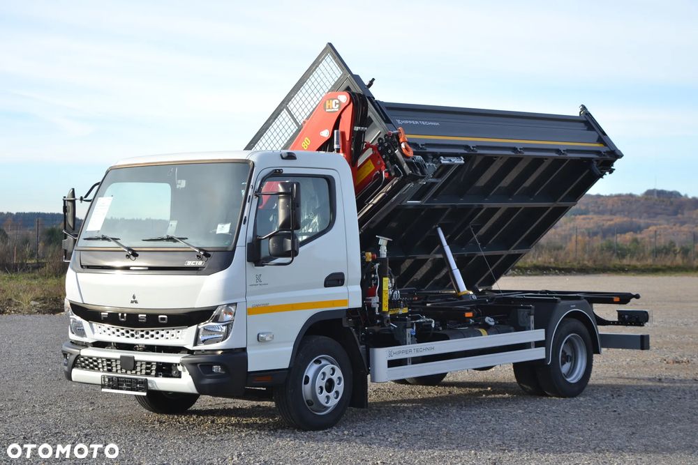 FUSO Canter 9C 7C 6C 4x4 Producent nadwozi Wywrot Kiper Wywrotka HDS Żuraw Fassi - 6