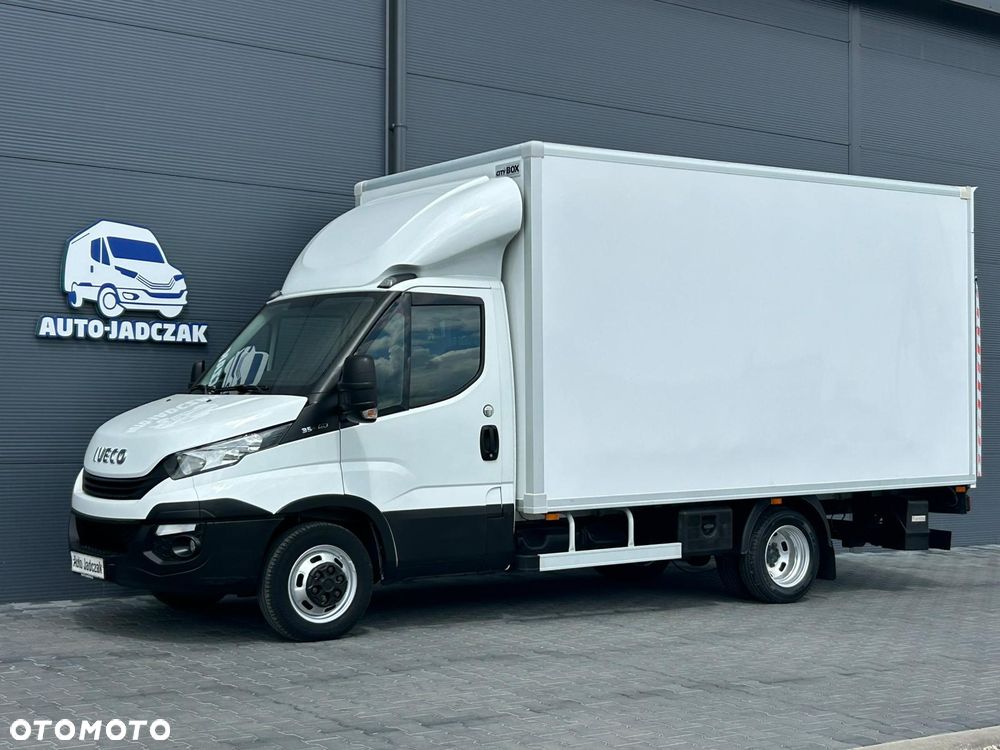 Iveco Daily 35C14 Kontener 8 palet + winda 800kg + drzwi boczne **KLIMA**Serwis**Sprowadzony**2019R** - 1