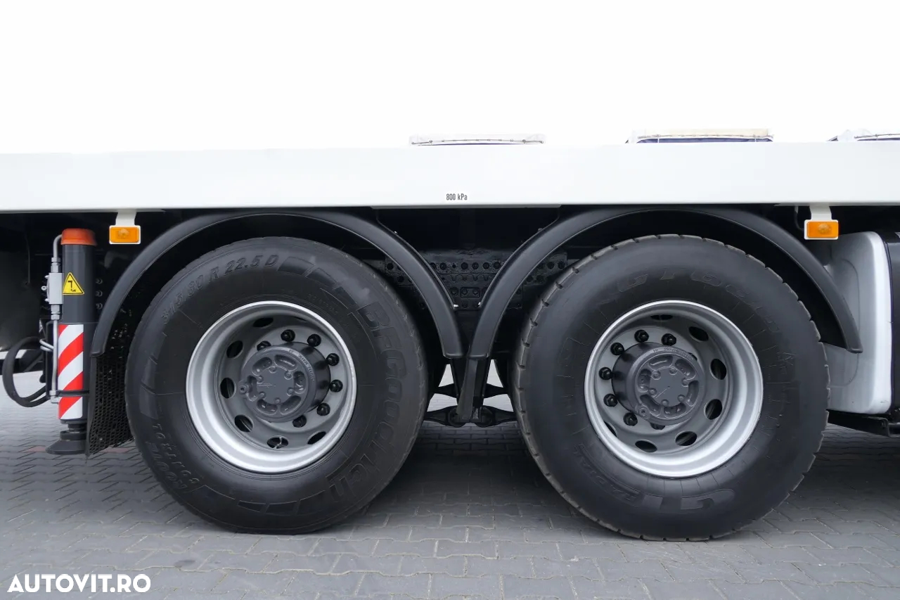 Volvo FH 460 / 8X4 / PLATFORMA + HDS FASSI F455 / 17 M RAZA / CAPACITATE MAX 13,5 T / RADIO CONTROL - 21