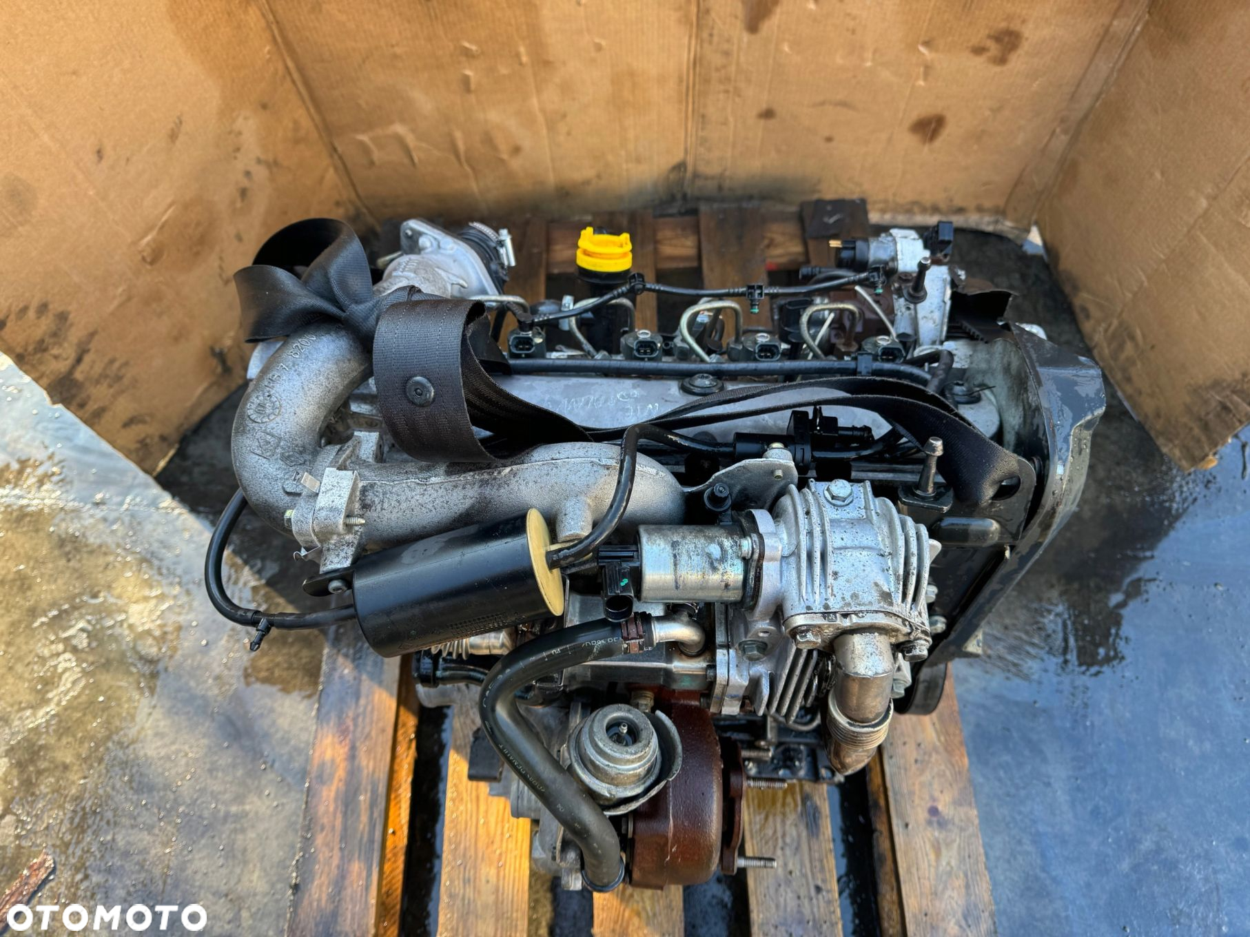 SILNIK KOMPLETNY SCENIC MEGANE RENAULT 1.9 DCI F9A F9 MONTAŻ PRIMIERA - 6