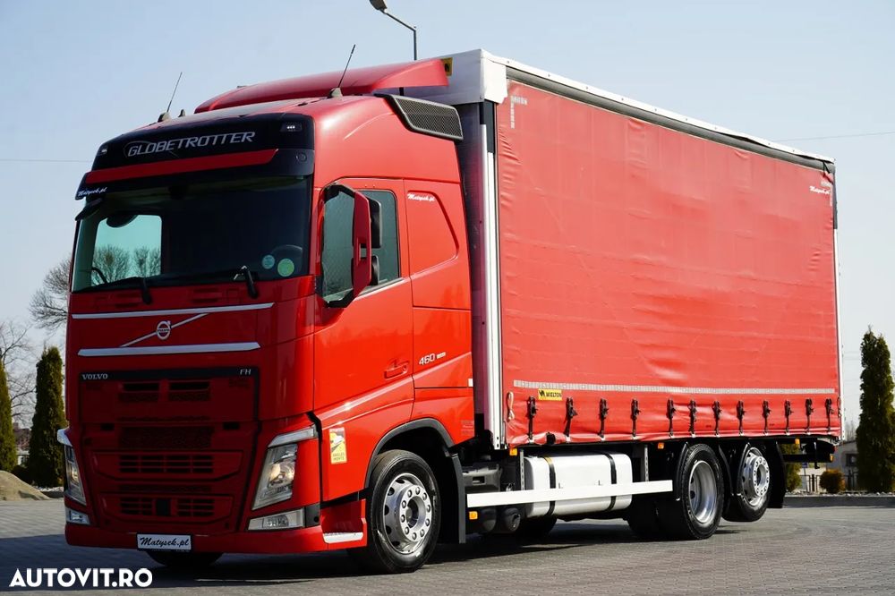 Volvo FH 460 / 7.4 M CORTINĂ / I-SAVE / I-PARK COOL / PUNTE RIDICATĂ ȘI DE DIRECȚIE / WIELTON - 2