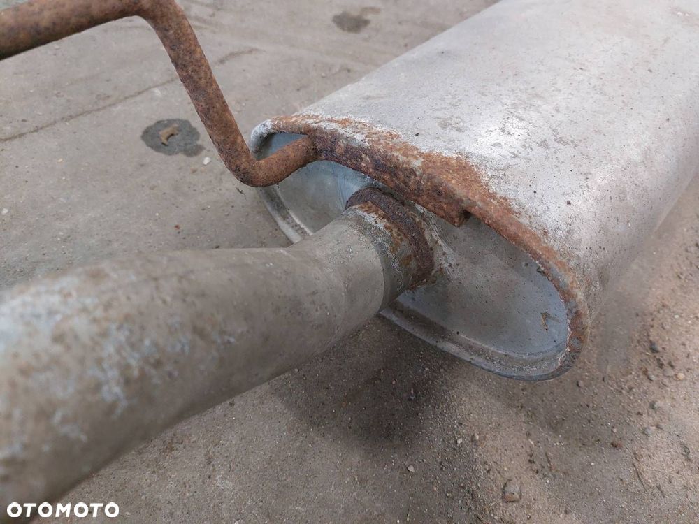 TŁUMIK WYDECH ŚRODKOWY + KOŃCOWY VOLKSWAGEN PASSAT B3 2.0 8V - 4