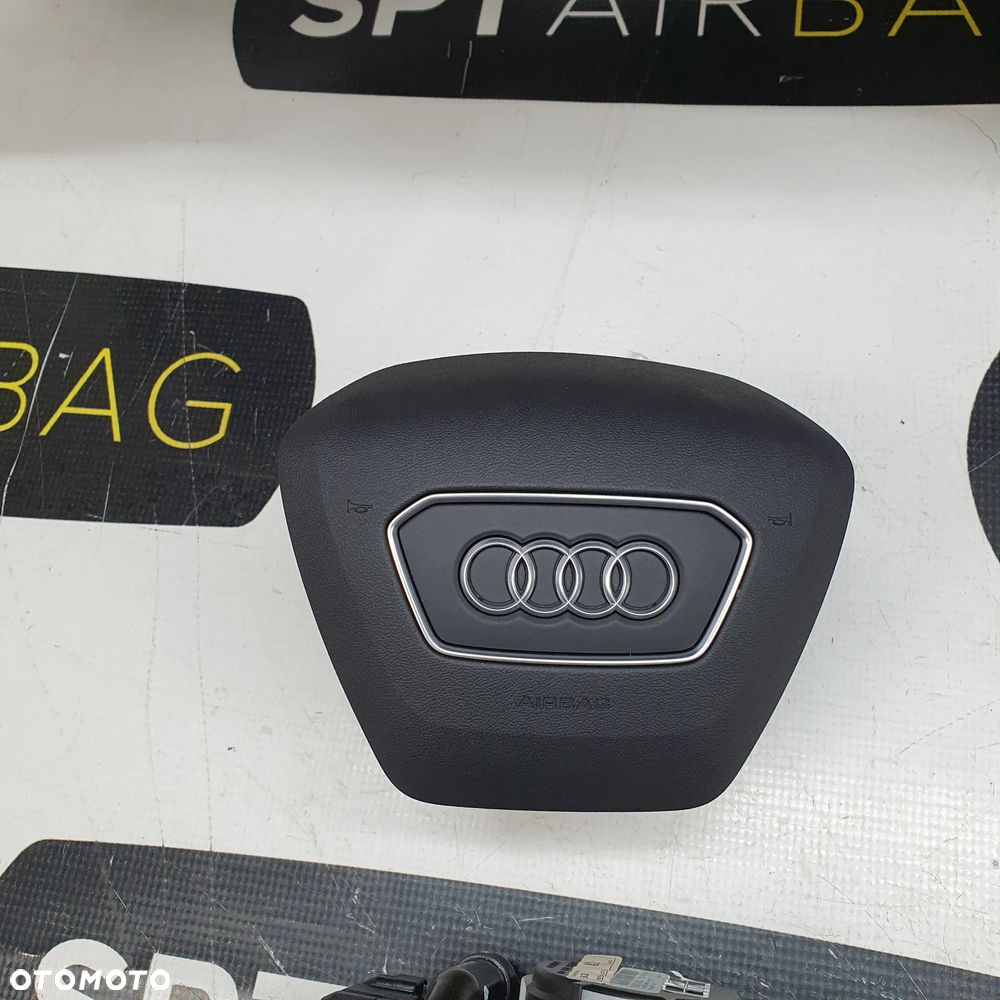 AUDI A6 C8 S6 4K RS6 DESKA ROZDZIELCZA KONSOLA KOKPIT PULPIT PODUSZKI AIRBAG AIR BAG PASY KIT SET - 6