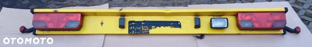 Zderzak belka tylna tył naczepy przyczepy - 1