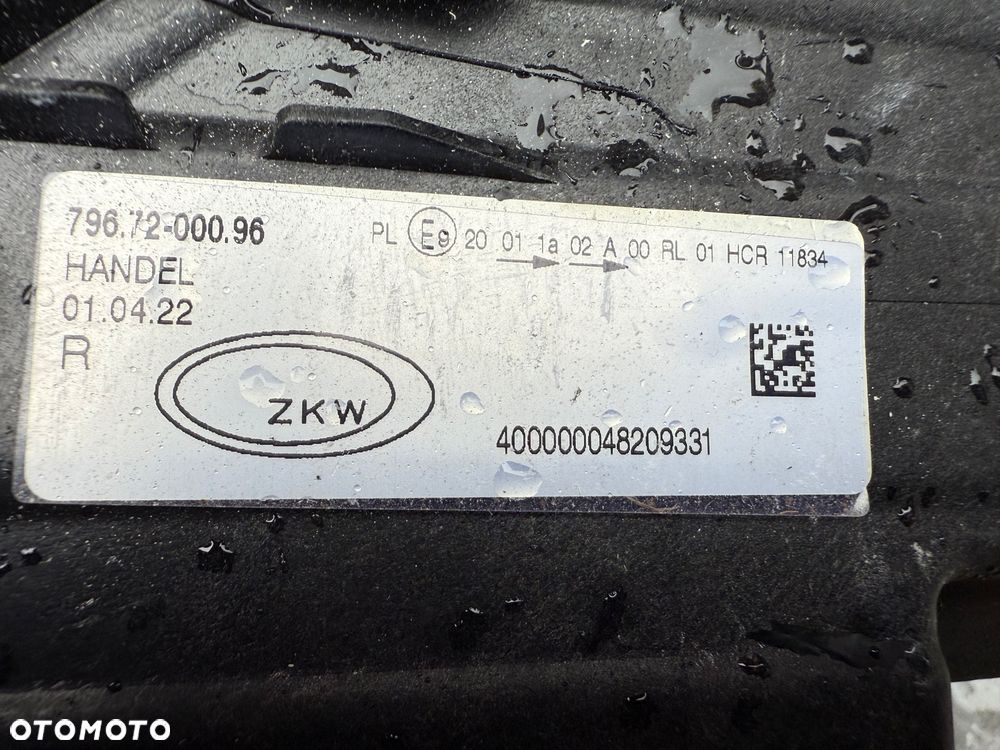 Lampa przednia OPEL ASTRA K FULL LED KOMPLET EUROPA ORYGINALNE ZKW - 7