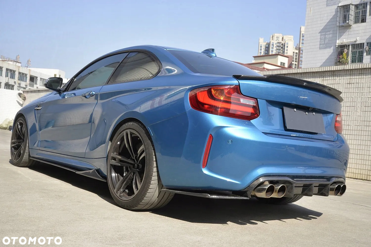 BMW M2 F87 COUPE MTC NAKŁADKI PROGOWE PROGI 2 SZTUKI PODKŁAD - 5