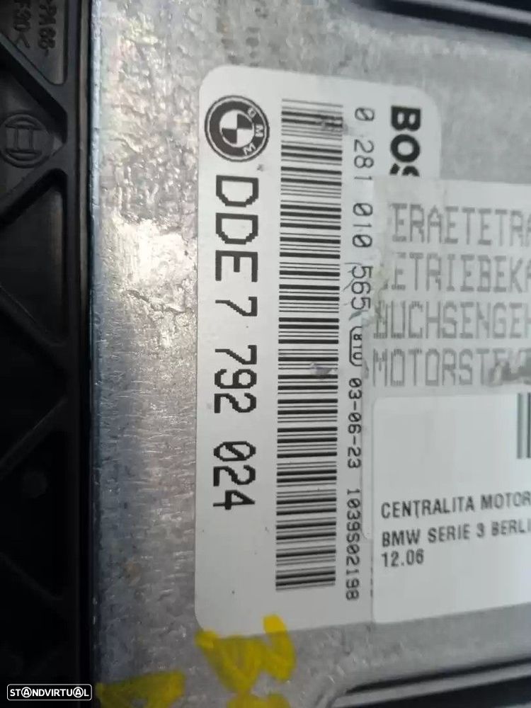 CENTRALINA MOTOR UCE BMW 3 2003 -0281010565 - 2