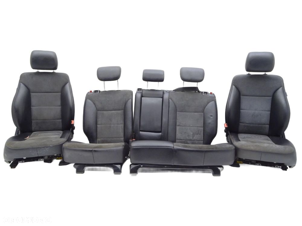 Komplet foteli fotele przód prawy lewy kanapa a0009103522 mercedes ml w164 - 1