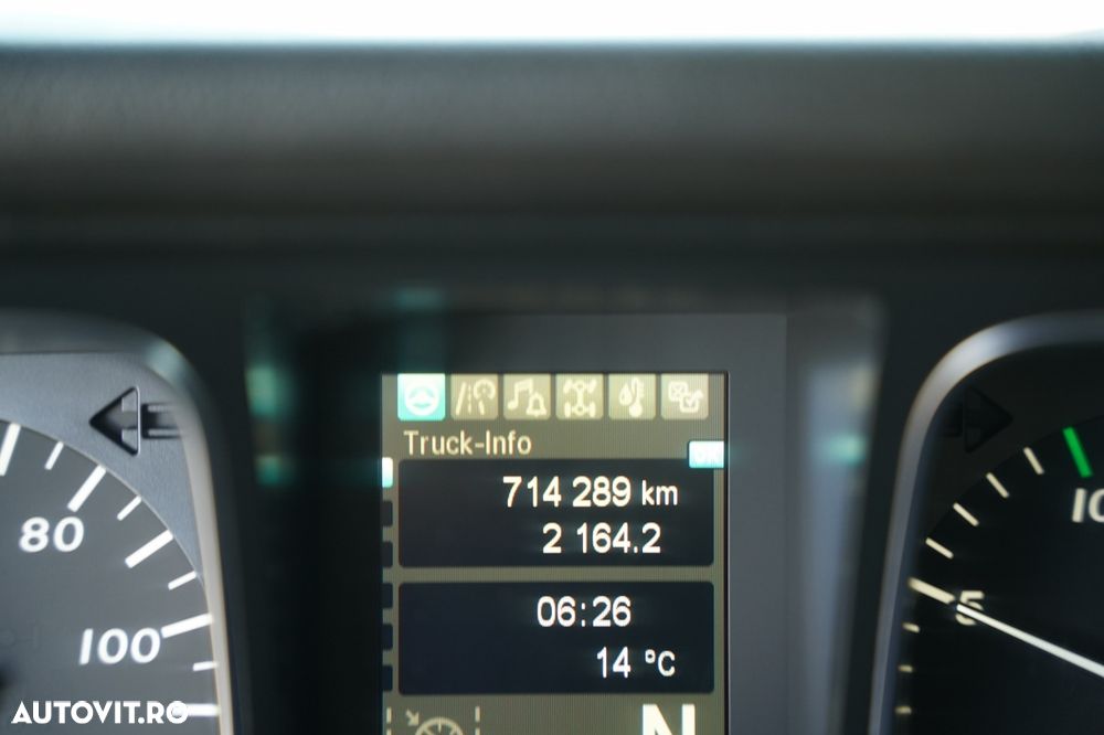 Mercedes-Benz ACTROS 2551 / 6X2 CORTINĂ / RIDICATIVĂ / PUNTE RIDICATIVĂ / DIRECȚIE / PODEA REZISTENTĂ - 39