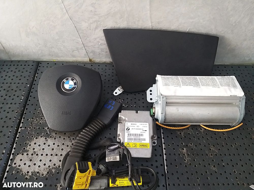 Kit airbag bmw x3 e83 0285001870 6577342458101 31342458101q 305666699l83ab 333415942037 - 1