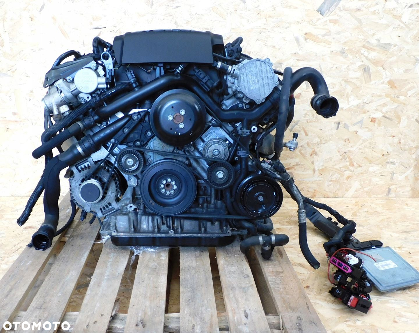KOMPLETNY BENZYNOWY SILNIK AUDI A6 C7 A7 2.8 FSI CHV IDEALNY KOMPUTER - 3