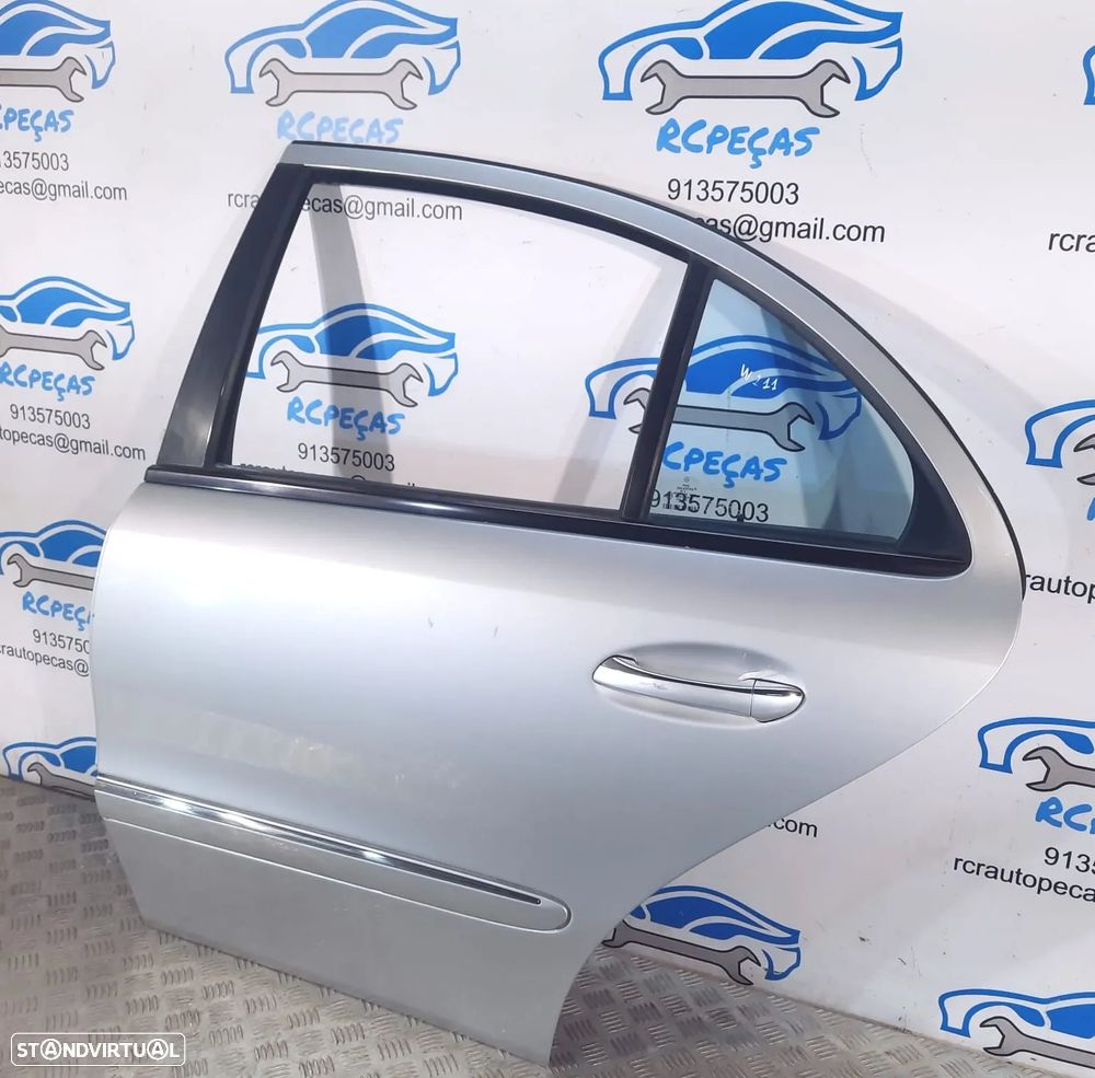 PORTA TRASEIRA TRÁS ESQUERDA A2117300105 MERCEDES CLASSE E W211 ELEVADOR MOTOR PUXADOR VIDRO - 2