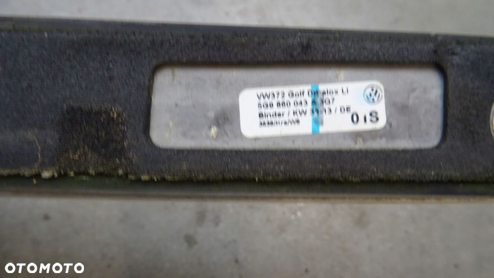 vw golf vii relingi dachowe chrom komplet 5g9860043 5g9860044 3q7 - 4